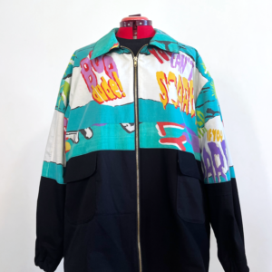 Goosebumps Panelled Collared Jacket