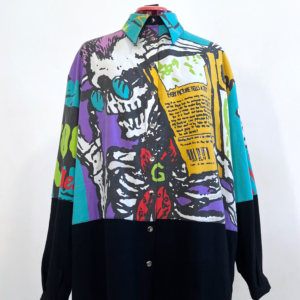 Goosebumps Button Up Long Sleeve Shirt 01