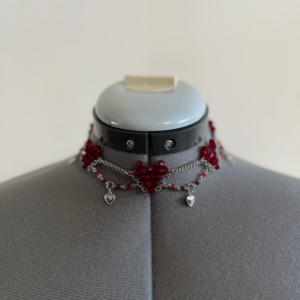 Red Hearts Choker