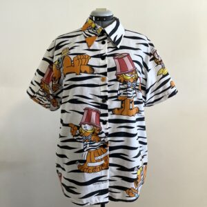 Vintage Garfield Button Up Shirt